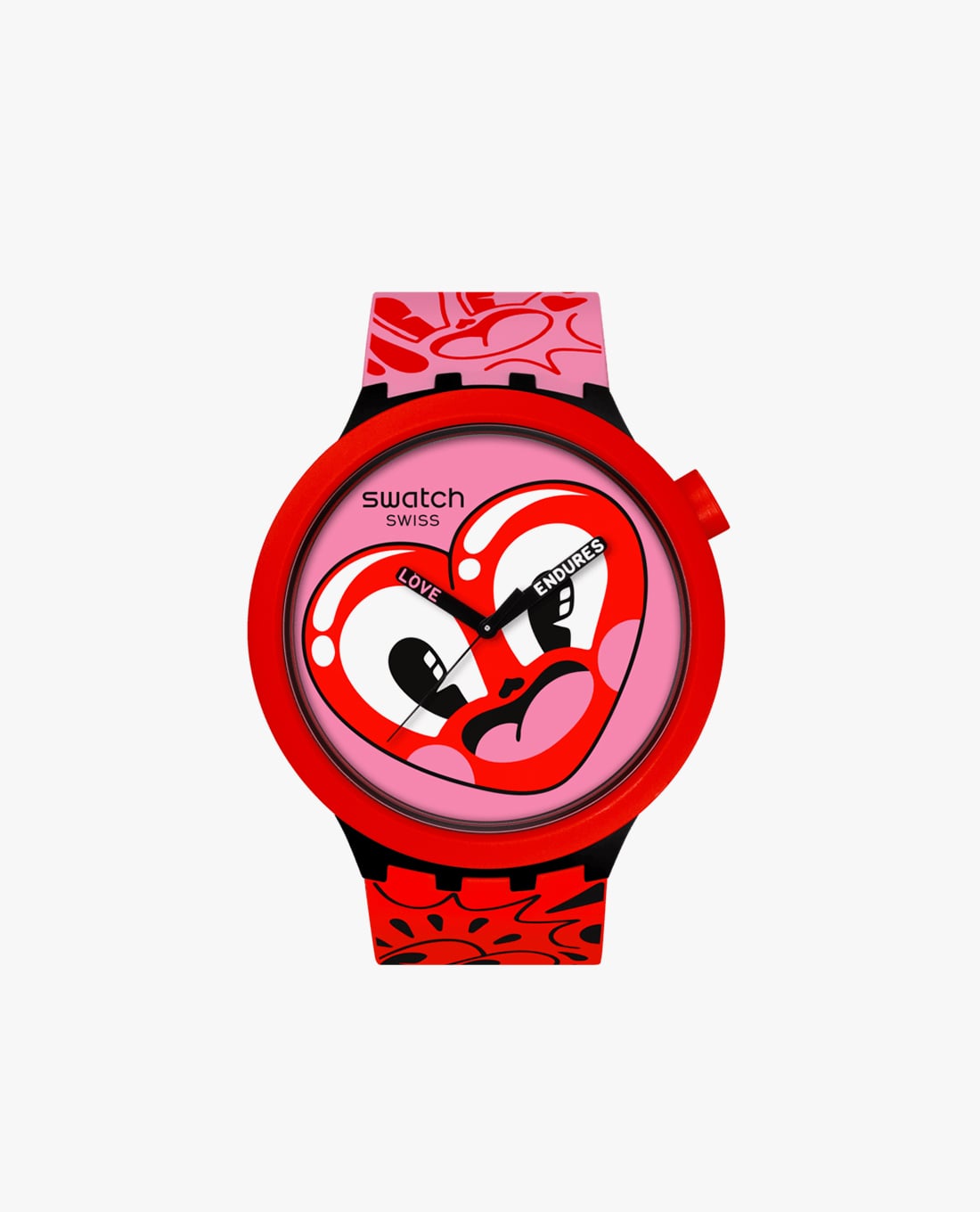 SWATCH - Đồng hồ unisex Hattie's Heart 47mm