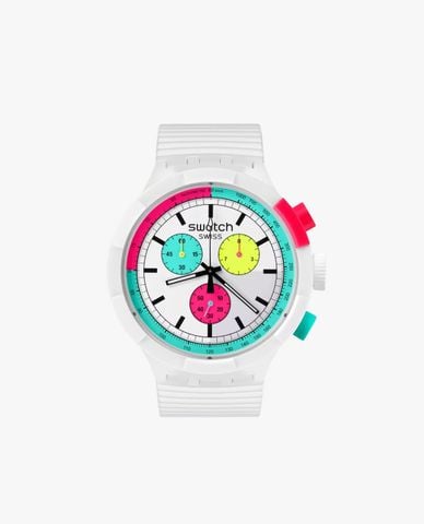  SWATCH - Đồng hồ unisex The Purity Of Neon 47mm 