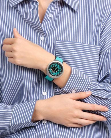  SWATCH - Đồng hồ unisex Mint Trim 47mm 