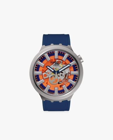 SWATCH - Đồng hồ unisex Orange In The Works 47mm 
