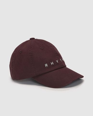  URBAN REVIVO - Nón bóng chày nam thêu chữ 