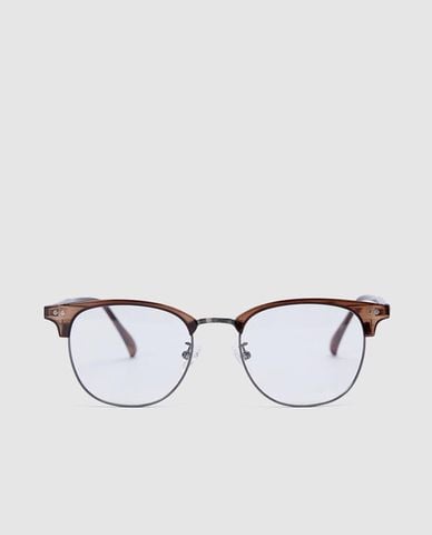  URBAN REVIVO - Gọng kính tròn nam cổ điển 