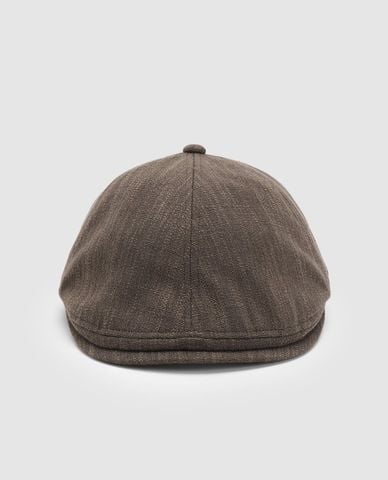  URBAN REVIVO - Nón beret nam dáng tròn cổ điển 