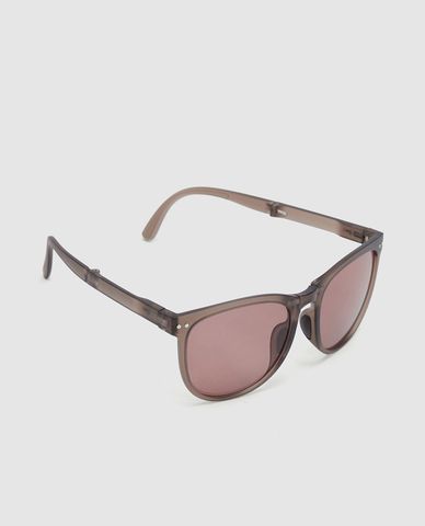  URBAN REVIVO - Kính mát nữ gọng vuông gấp gọn 