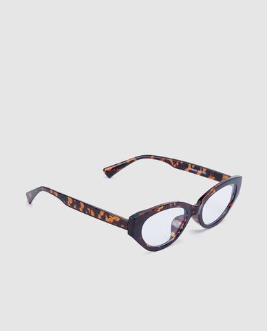  URBAN REVIVO - Kính mát unisex gọng mắt mèo 