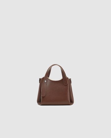  URBAN REVIVO - Túi xách nữ hình thang phối charm 