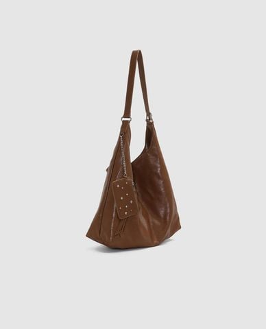 URBAN REVIVO - Túi đeo vai nữ kèm ví mini đính charm 