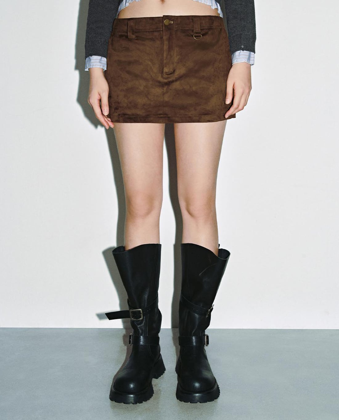 URBAN REVIVO - Chân váy chữ A mini thời thượng