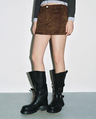  URBAN REVIVO - Chân váy chữ A mini thời thượng 