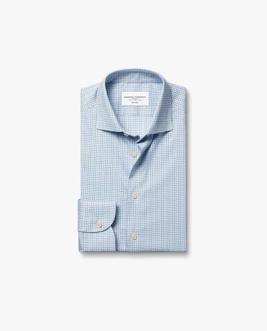  CHARLES TYRWHITT - Áo sơ mi nam cổ bẻ tay dài sọc caro 