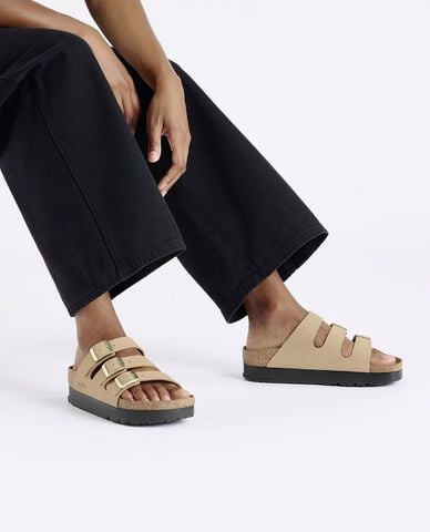  BIRKENSTOCK - Dép unisex quai ngang Florida Platform 