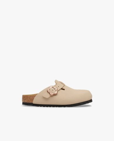  BIRKENSTOCK - Giày clog trẻ em Boston Flower Buckle 
