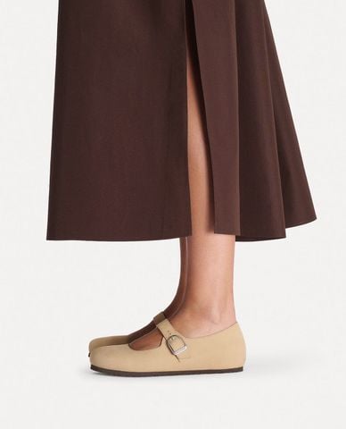  BIRKENSTOCK - Giày búp bê nữ đế bệt Santa Clarita 