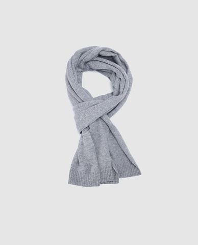  URBAN REVIVO - Khăn choàng nữ dệt kim cổ điển 