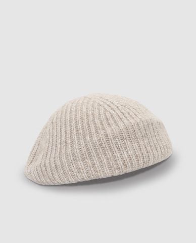  URBAN REVIVO - Nón len nữ dệt gân cổ điển 