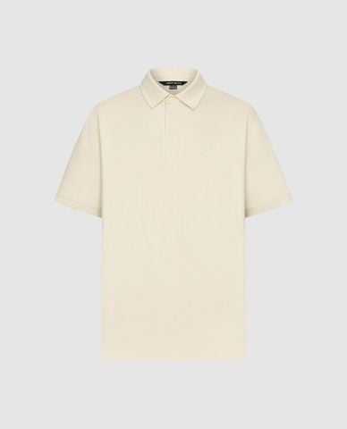  URBAN REVIVO - Áo polo nam cổ bẻ tay ngắn thanh lịch 
