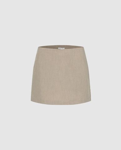  URBAN REVIVO - Chân váy chữ A mini hiện đại 