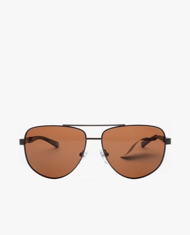  SKECHERS - Kính mát nam gọng phi công bản mảnh 