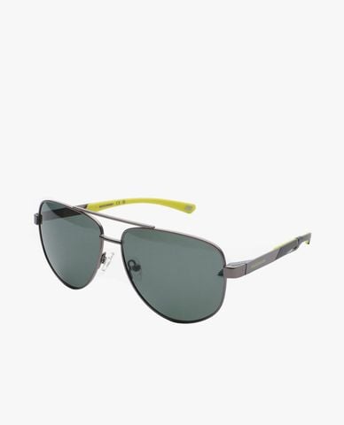  SKECHERS - Kính mát nam gọng phi công bản mảnh 