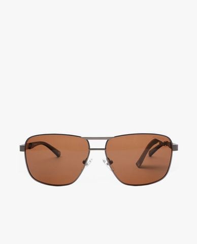  SKECHERS - Kính mát nam gọng phi công bản mảnh 