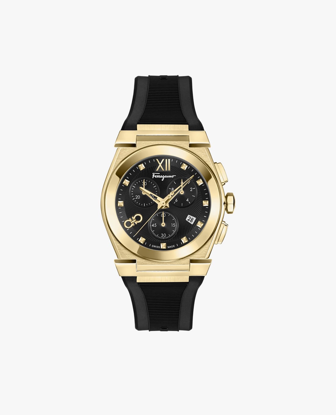 FERRAGAMO - Đồng hồ unisex Vega Chrono 40mm