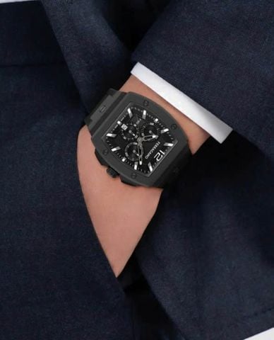  FERRAGAMO - Đồng hồ nam F 80 Tonneau Chrono 41.8mm 