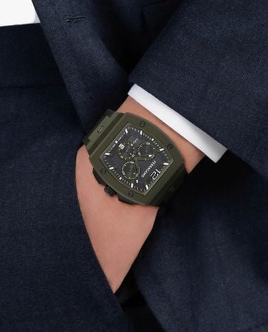  FERRAGAMO - Đồng hồ nam F 80 Tonneau Chrono 41.8mm 