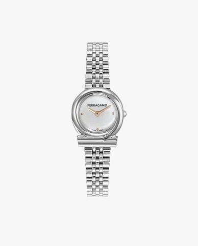  FERRAGAMO - Đồng hồ nữ Gancini Twisted 23mm 