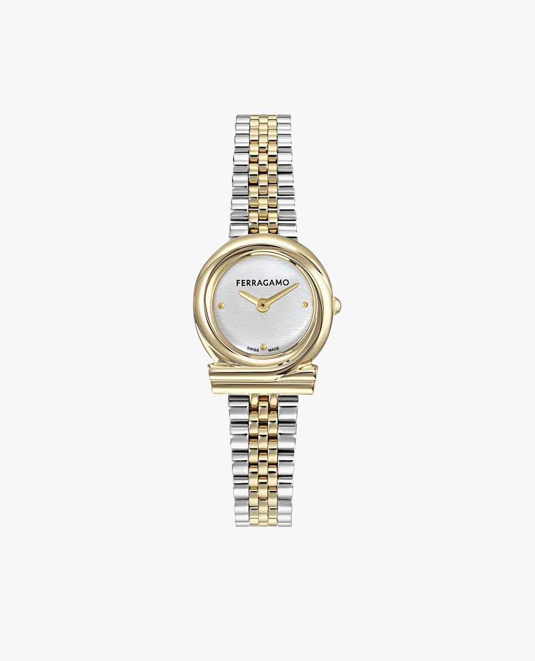 FERRAGAMO - Đồng hồ nữ Gancini Twisted 23mm