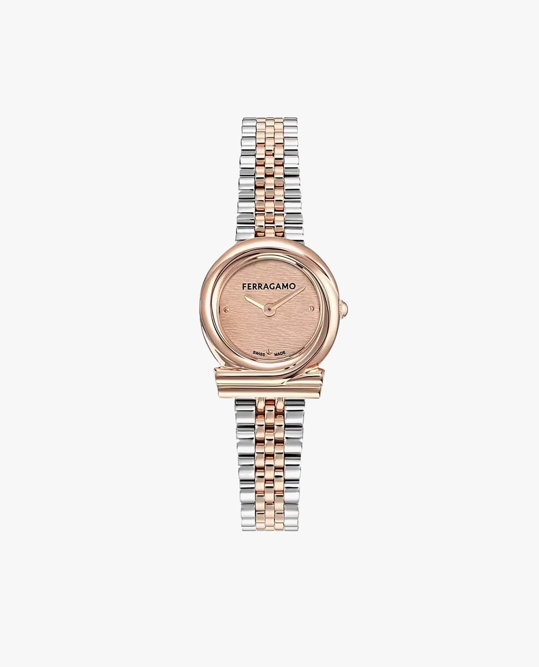 FERRAGAMO - Đồng hồ nữ Gancini Twisted 23mm