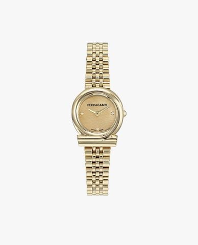  FERRAGAMO - Đồng hồ nữ Gancini Twisted 23mm 