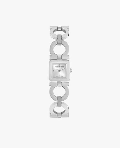  FERRAGAMO - Đồng hồ nữ Double Gancini New 19mm 