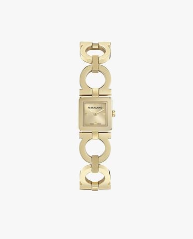  FERRAGAMO - Đồng hồ nữ Double Gancini New 19mm 