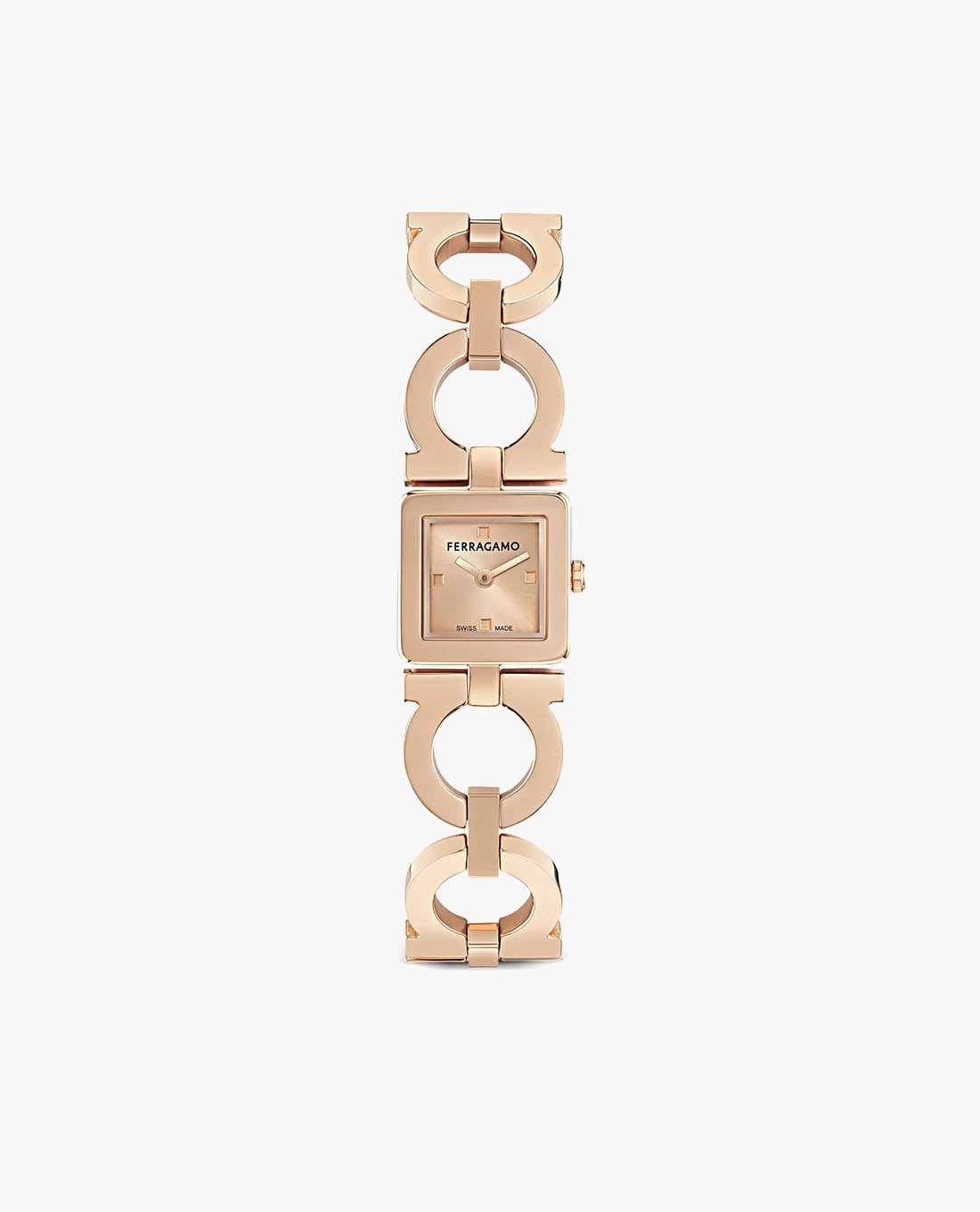 FERRAGAMO - Đồng hồ nữ Double Gancini New 19mm