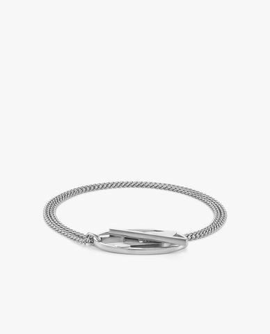  DIESEL - Vòng đeo tay unisex mắt xích đôi 