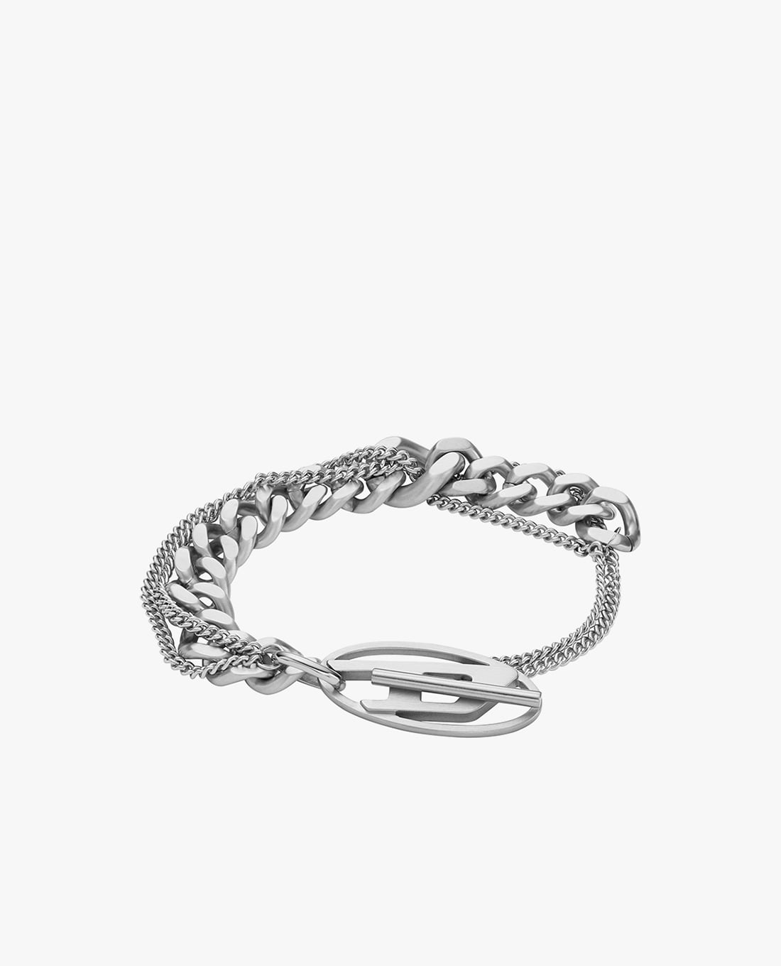 DIESEL - Vòng đeo tay unisex mắt xích layer