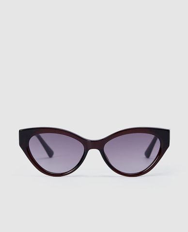 URBAN REVIVO - Kính mát nữ gọng mắt mèo thời trang 