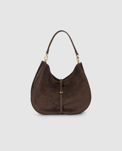  URBAN REVIVO - Túi đeo vai nữ hình bán nguyệt 