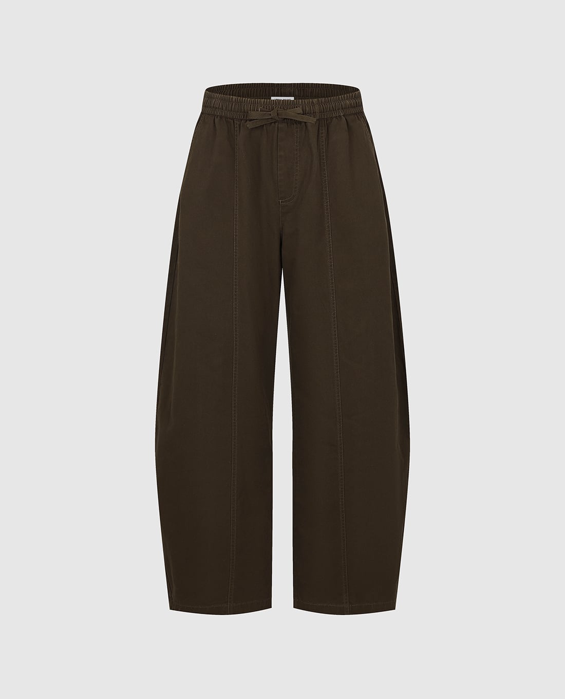 URBAN REVIVO - Quần jeans nam ống rộng lưng thun dáng cong