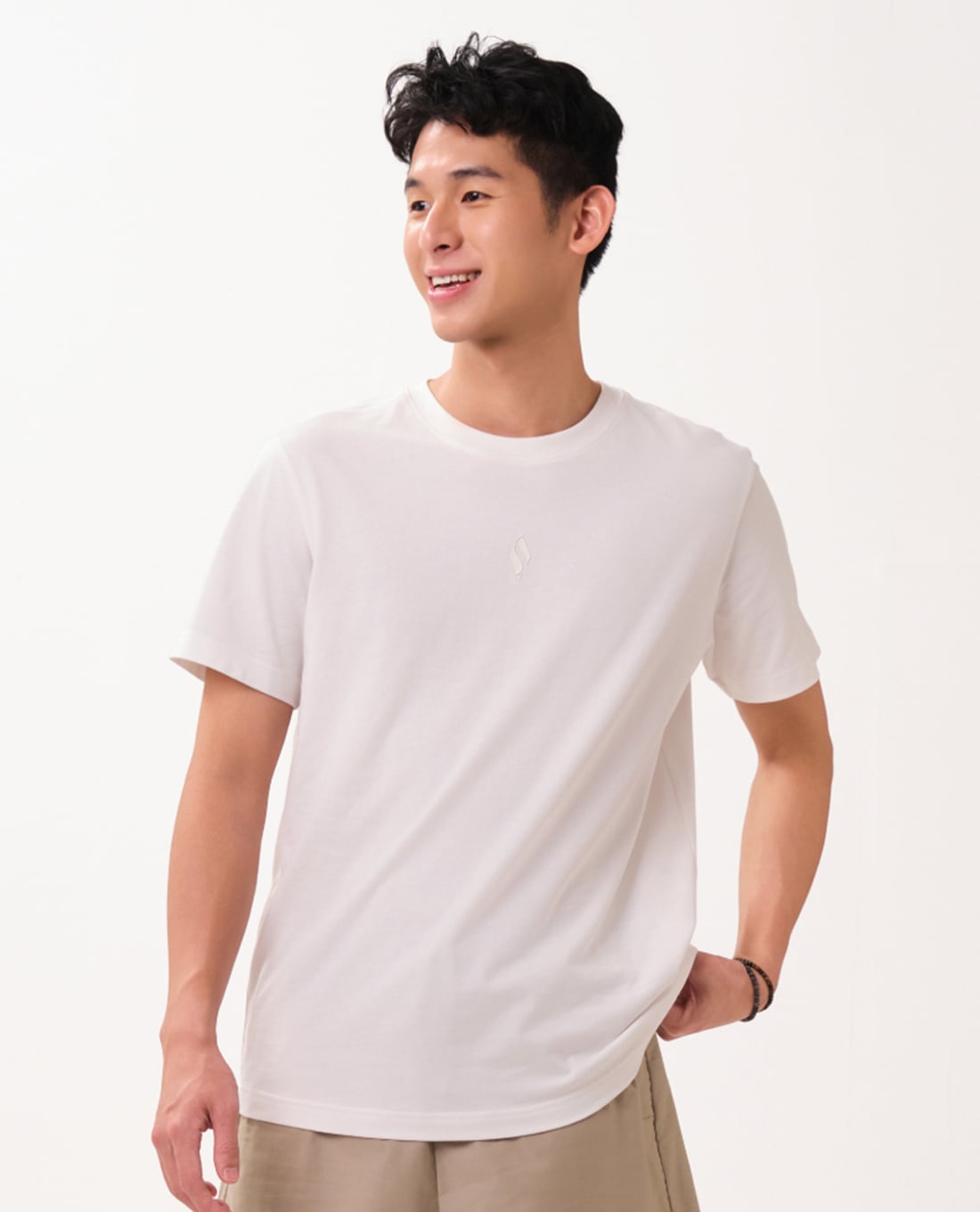 SKECHERS - Áo thun nam cổ tròn tay ngắn Lounge