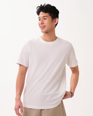  SKECHERS - Áo thun nam cổ tròn tay ngắn Lounge 