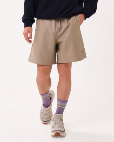  SKECHERS - Quần short nam ống rộng Iconic 