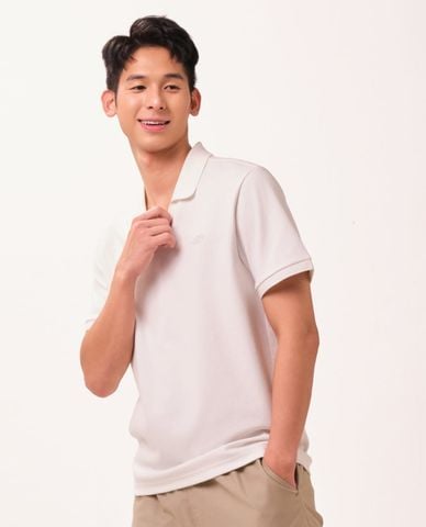  SKECHERS - Áo polo nam cổ V tay ngắn Iconic 