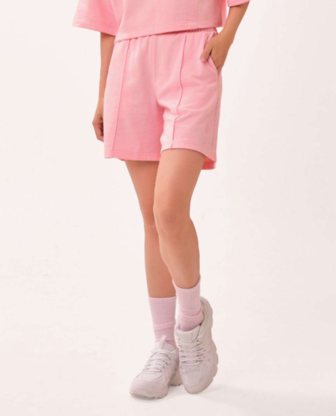SKECHERS - Quần short nữ ống rộng Lounge