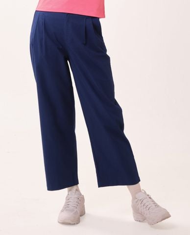  SKECHERS - Quần nữ ống rộng xếp ly Iconic 