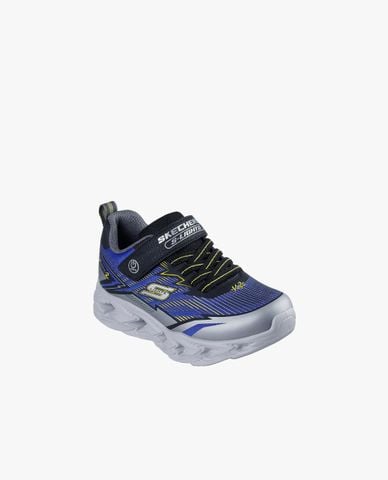  SKECHERS - Giày sneakers bé trai cổ thấp S Lights Vortex Veltrox 