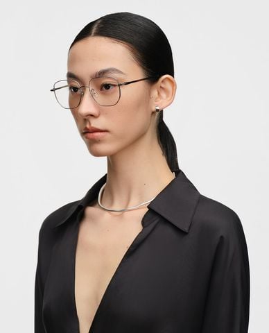  MUJOSH - Gọng kính đa giác unisex bản mảnh 