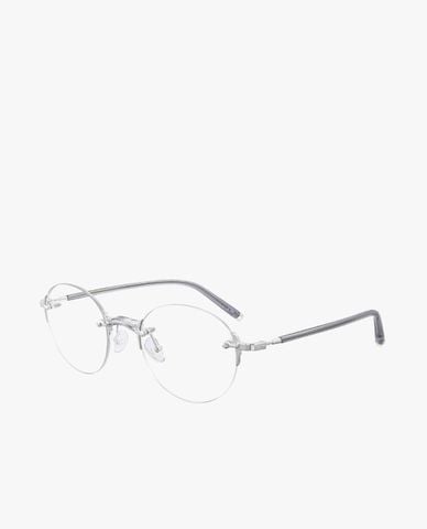  MUJOSH - Gọng kính tròn unisex bản mảnh 