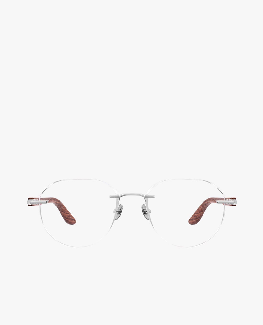 MUJOSH - Gọng kính đa giác unisex không viền