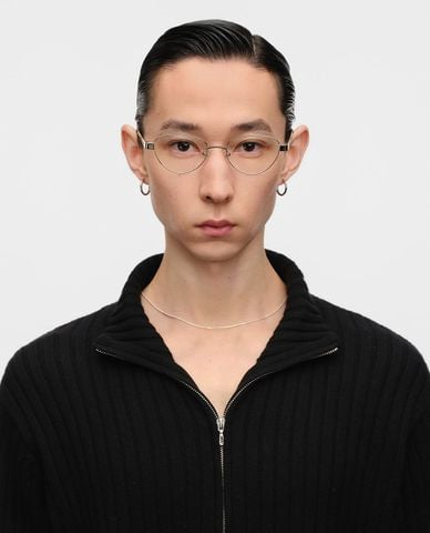  MUJOSH - Gọng kính mắt mèo unisex bản mảnh 